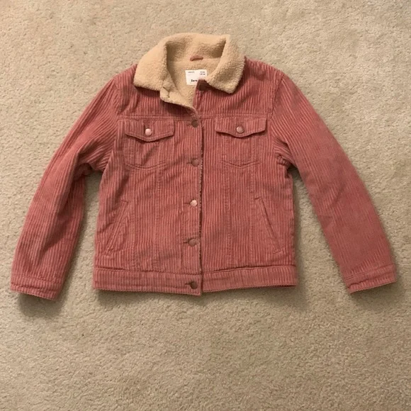 Zara Blush Pink Corduroy Jacket ZARA MAN FW Dark Coral CORDUROY